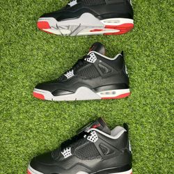 Air Jordan Bred 4 Size 9.5 Used And 10.5 Ds