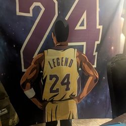8'x5' #24 Legend Tapestry