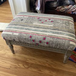 World Market boho Ottoman 