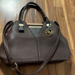 Michael Kors purse, brown 