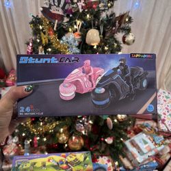Pink Motorcycle Remote Car