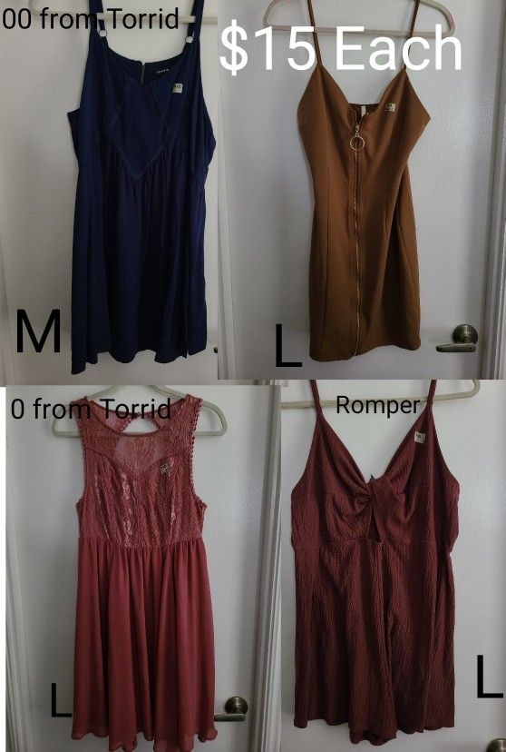 $15 Womens Used Dresses