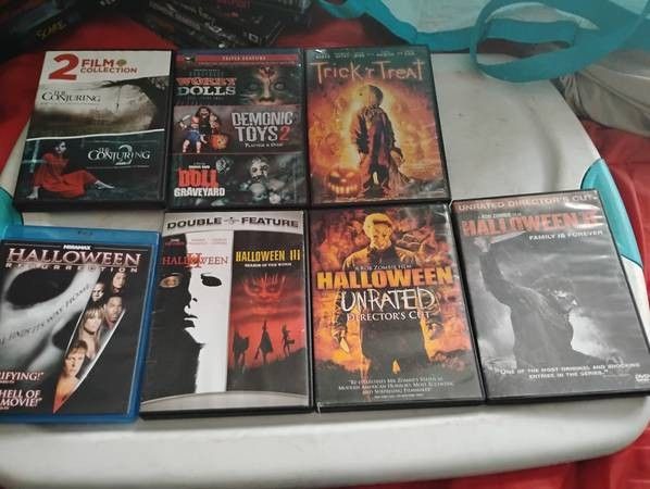 Horror Movie Dvd Lot