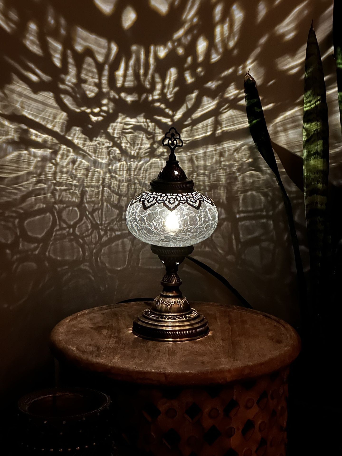 Table Lamp Night Lights Dim Lights Mosaic Handmade Lamps Desk Lamp Bedside Lamp