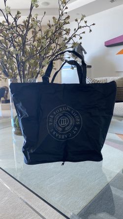 THE FORUM SHOPS @ CAESARS LARGE BLACK TOTE BAG