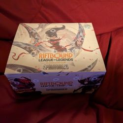 riftbound League of Legends Spiritforged booster display box brand new sealed