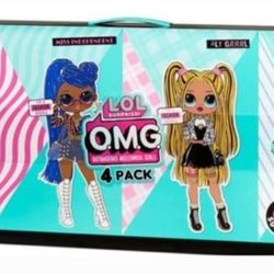 4 Pack Of LOL Dolls And Surprises 