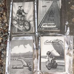 Vintage Harley Davidson Enthusiast magazine for Motorcyclist