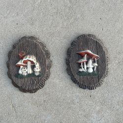 Vintage That 70’s Mushroom Wall Hangers