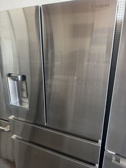 Samsung Four-Door Refrigerator With 90 Day Warranty Only $799