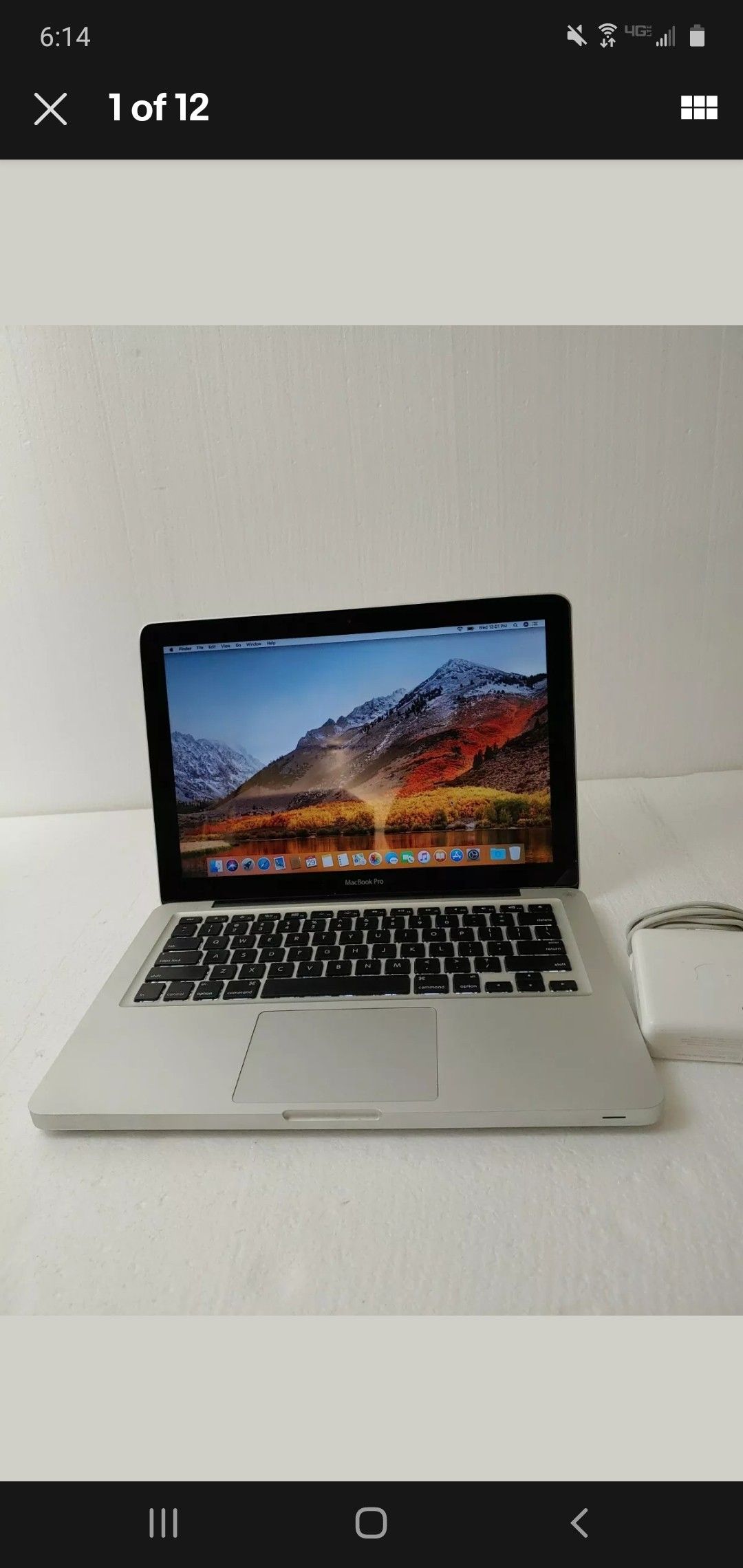 FAST Apple MacBook Pro 13" Late 2011 Core i7 2.8Ghz, 8gb,256GB SSD High Sierr#42