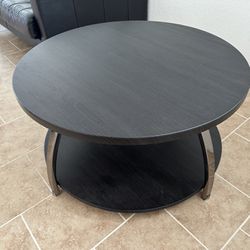 GREAT!!! Black Coffee Center Table Round