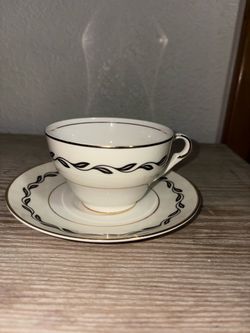 Porcelain Tea Cup and Saucer Set