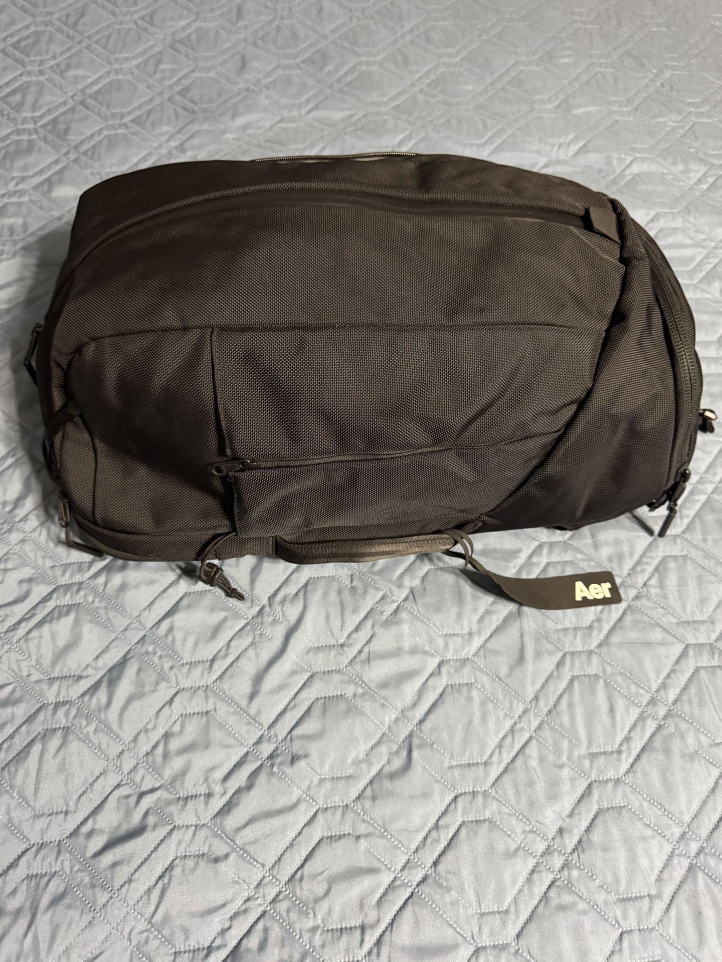 Aer Water Resistant Nylon Duffle Backpack