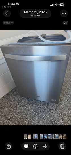 Brand New whirlpool stainless steel dishwasher