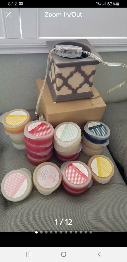 Gold Canyon Candles Warmer And Pods Bundle