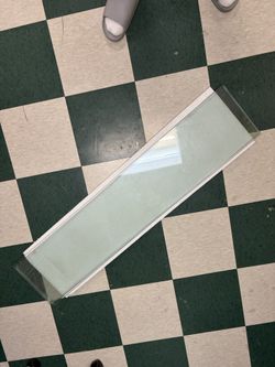 x4 display glass shelf’s 4ft x 10”