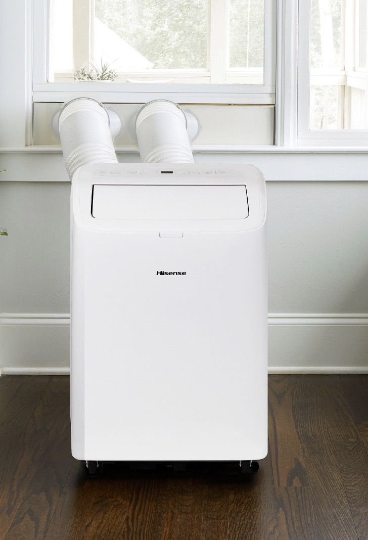 Hisense 8,000 BTU Dual Hose Portable Air Conditioner with Inverter and Wi-Fi