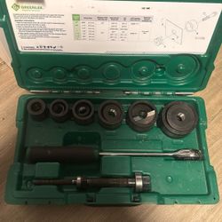 Greenlee Knock Out Punch Kit