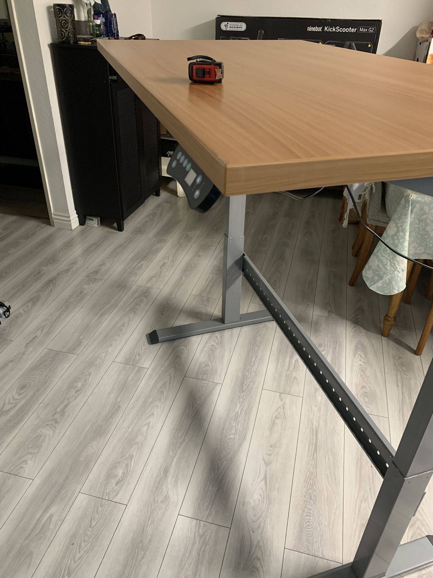 *HAWORTH*| Premium Height Adjustable Desk with Power Strip attached (**FREE DropOff)| Description👇
