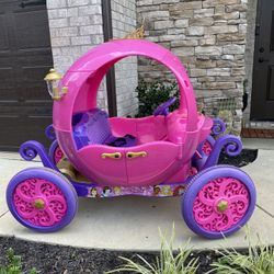 Disney princess carriage battery sale