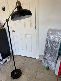 Floor Lamp Black Matt Finish $30