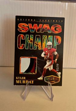 2023 Panini - Swag Champ Kyler Murray  Gold /50 (MEM) TRIPLE COLOR!!