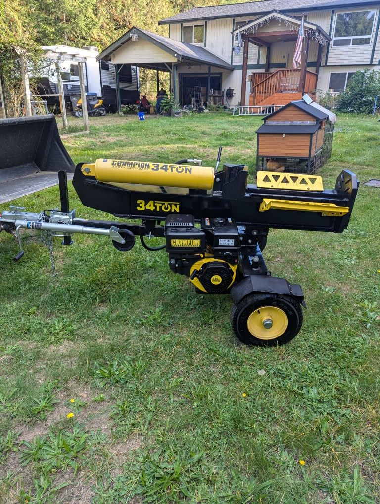 Champion 34 Ton Wood Splitter