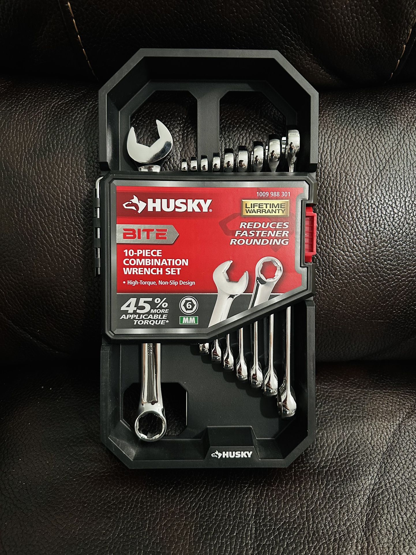 Husky 10-PIECE COMBINATION WRENCH SET