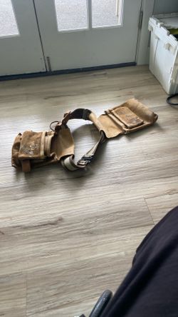 Leather Work Belt 