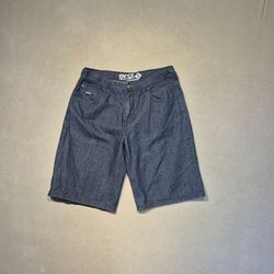 Enyce Sean Combs Y2K Denim Jean Shorts Men's 40 Baggy Hip Hop Streetwear