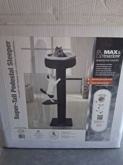 Cat pedestal slepper
