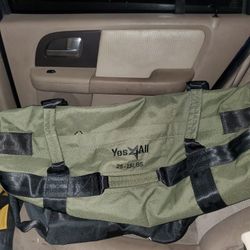 SAND BAG) (S=5-25lbs)=$40 (M=25-75lbs)$50
(L=50-125lbs)=60
(XL=125-200lbs)=70
( NO SAND) JUST THE BAG. WITH 2 STRONGER VELCRO SEALS.