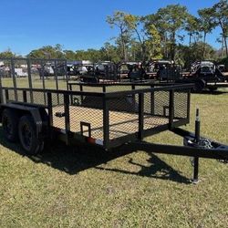 Worldwide 6 x 12 2’ Mesh Utility Trailer 7k
