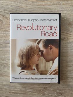 Revolutionary Road film movie DVD featuring Leonardo DiCaprio and Kate Winslet