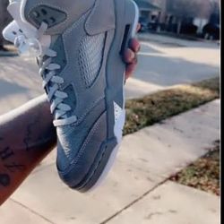 Jordan wolf grey 5s CHEAP!