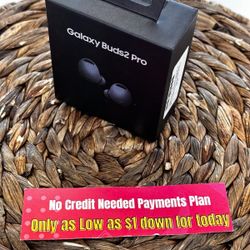 Samsung Galaxy Buds 2 Pro New Bluetooth Earbuds - Pay $1 Today To Take It Home And Pay The Rest Later! 