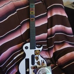 Guitar Hero And Game For The Nintendo WII