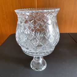Two Large Glass Vases