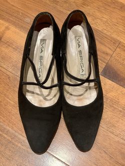 Via Spiga black shoes size 6