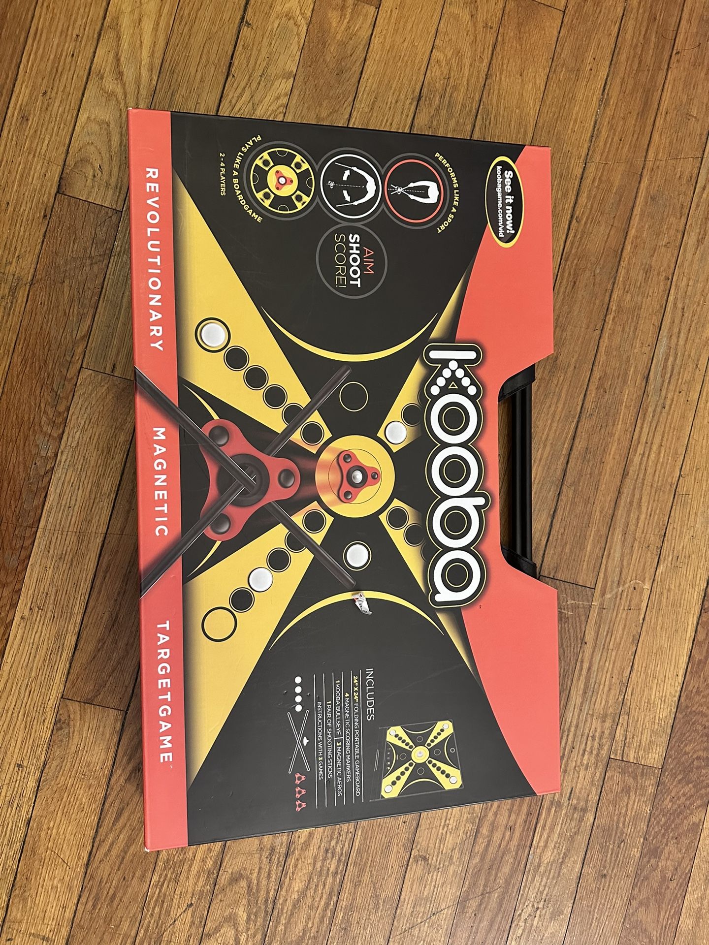 Kooba revolutionary magnetic target game