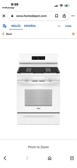 30 in. 4 Burners Freestanding Gas Range in White with No Preheat Mode
