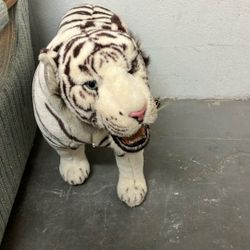 Large Stuffed Tiger 