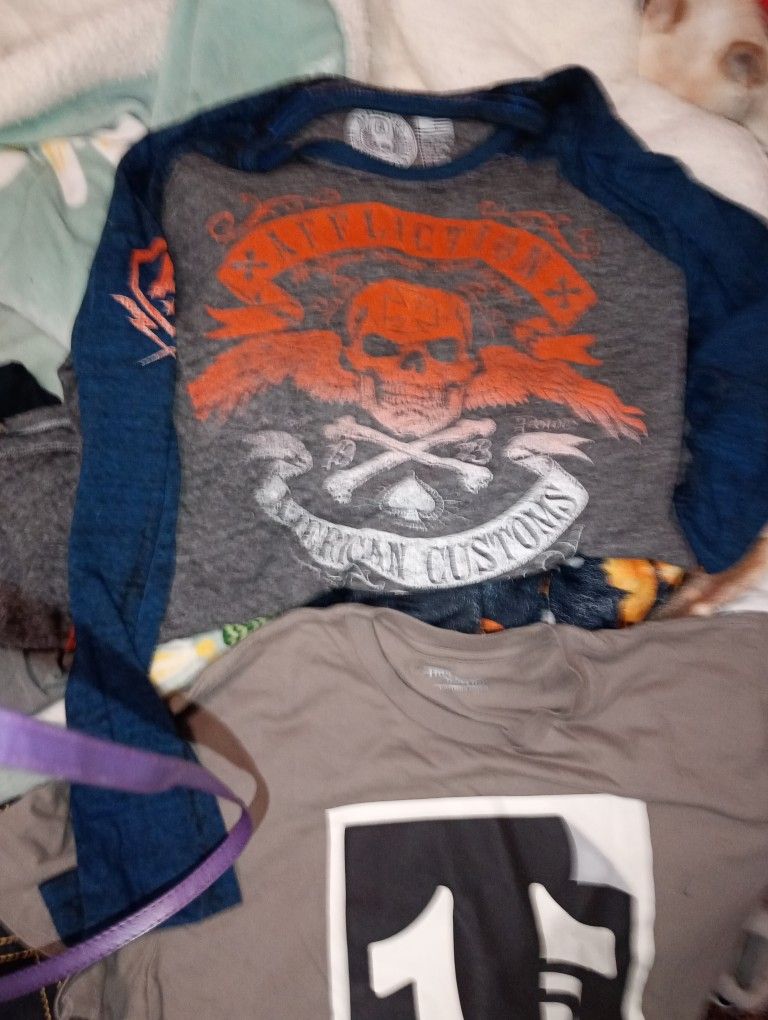 Affliction Size 2X Shirt For Men