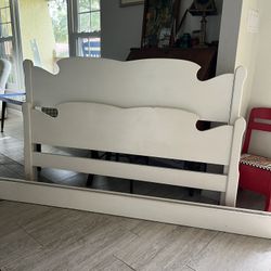 Double Wooden Bed Frame