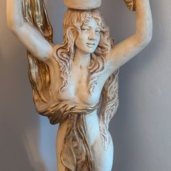Vintage Lady Statue 42" 