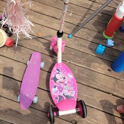 Skateboard And Scooter