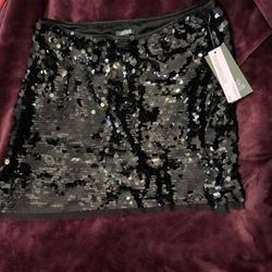 Sequins Mini Skirt 