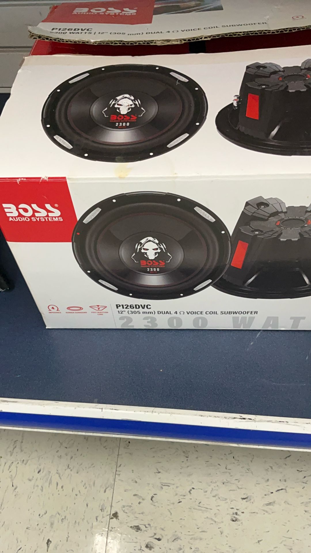 Boss P126dvc Qw Inch Subwoofer