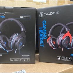 CXCase SADES CX-778 PS4 Xbox One PC Gaming Headset /Case NEW